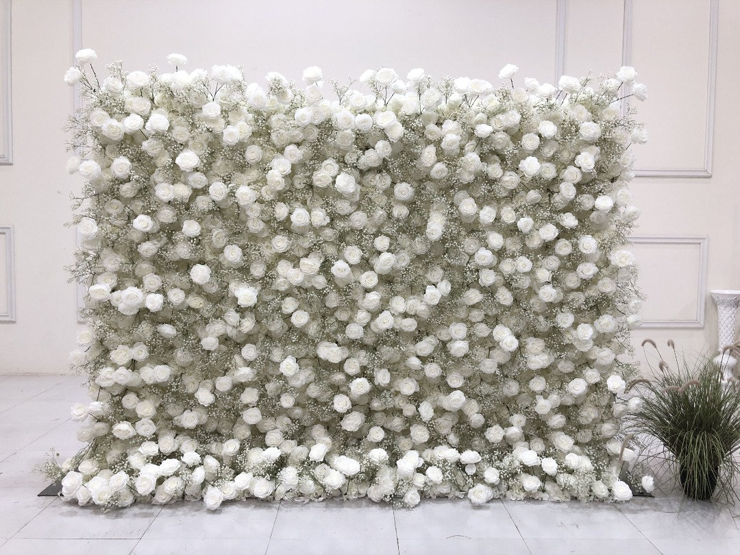 Flower Walls and Backdrops Hire Island Fever Events Jersey